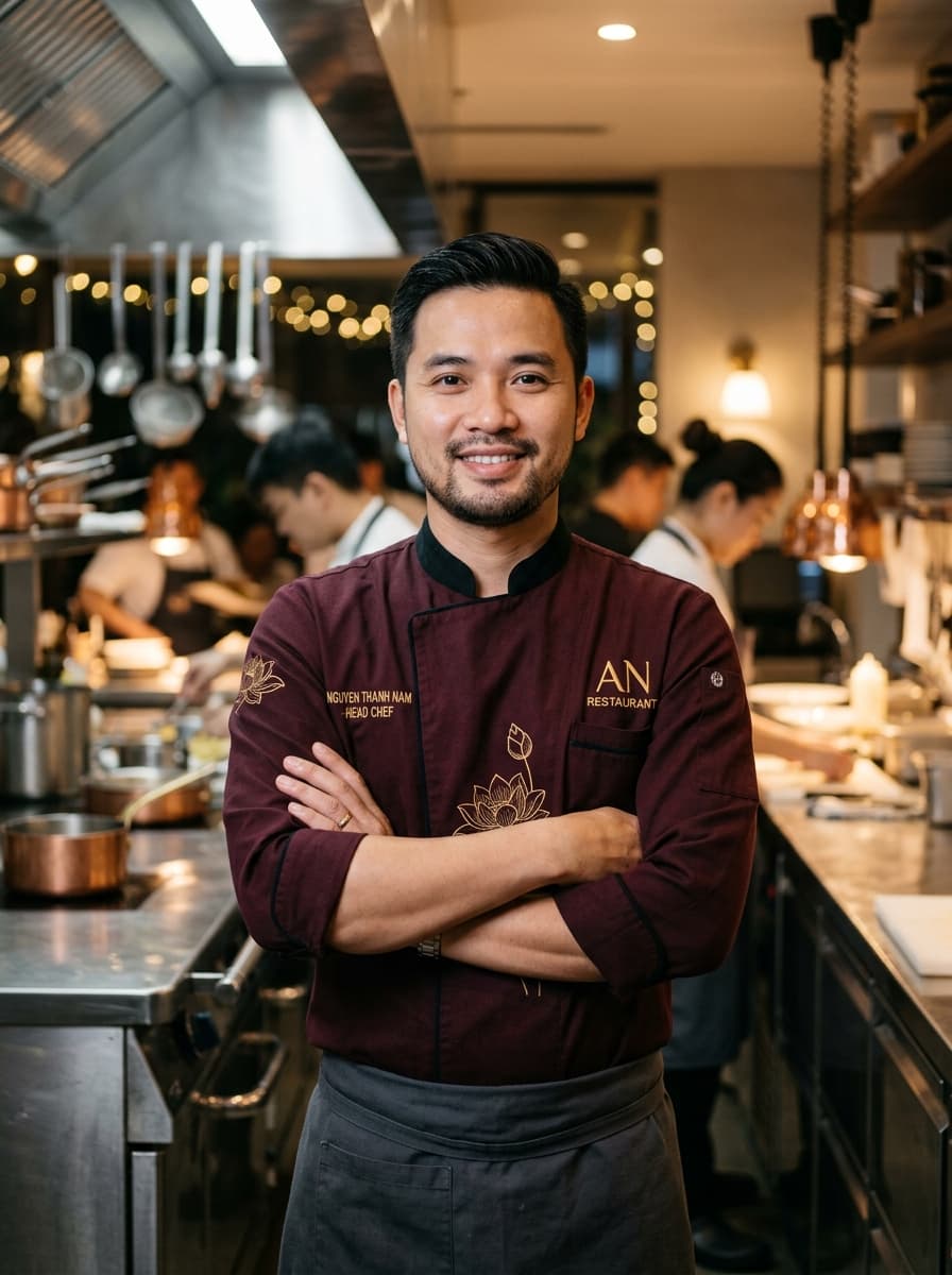 Chân dung Bếp trưởng Nguyễn Thành Nam