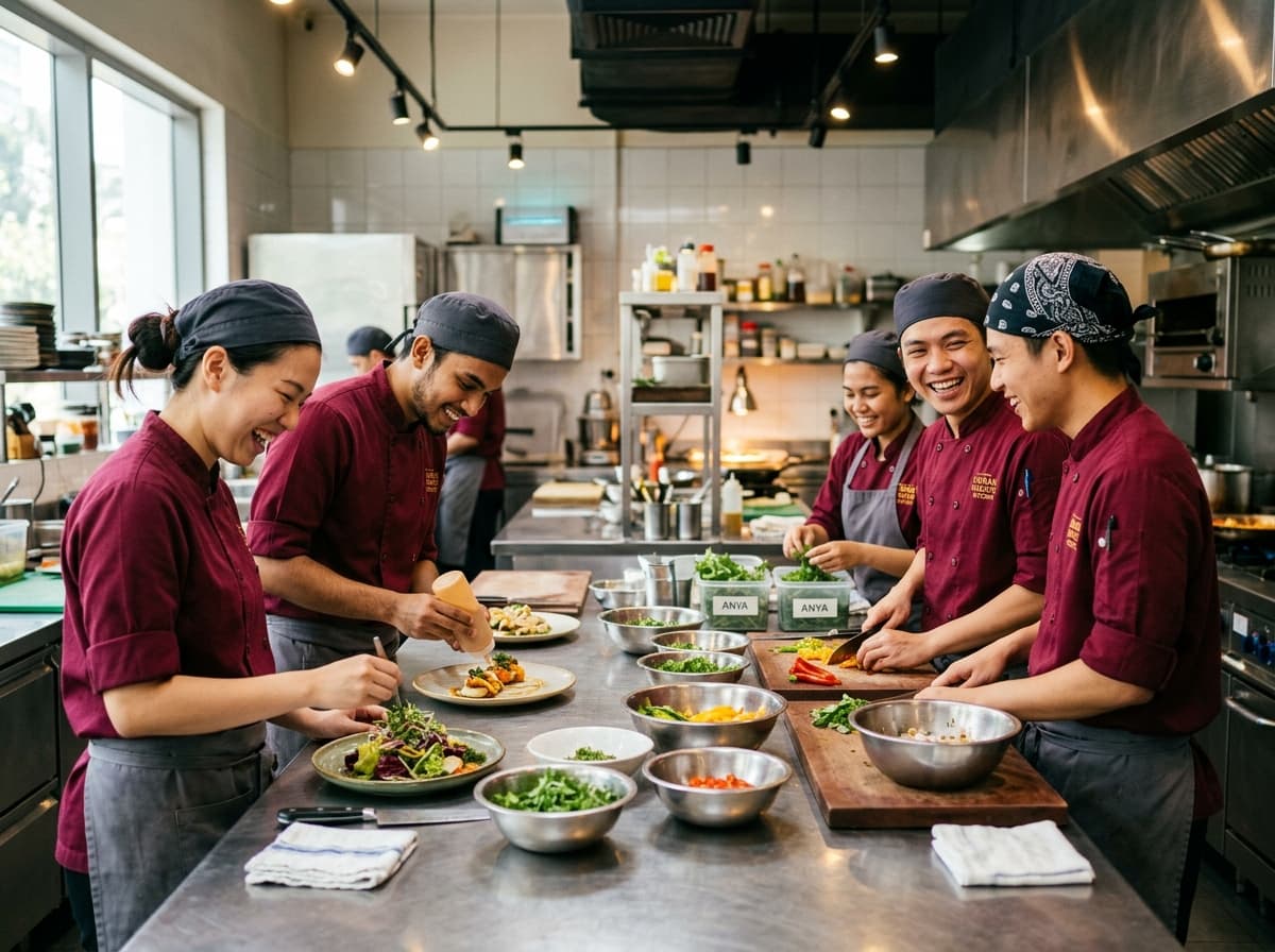 Đội ngũ bếp JOYTHAI